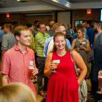 Guests at the Engineering Design Project Preview Event